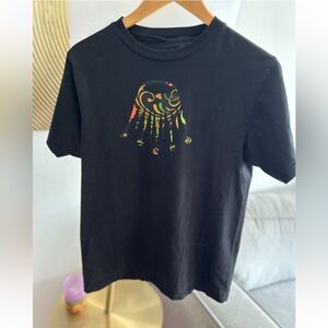 SSUR Controlled Substance Black Short Sleeve T Shirt M Graphic Rave Skater